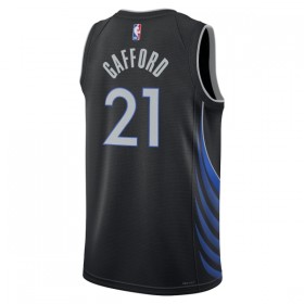 Maillot Homme Dallas Mavericks Daniel Gafford 2025-26 Nike City Edition Noir Swingman